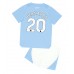 Manchester City Bernardo Silva #20 Dětské Oblečení Domácí Dres 2023-24 Krátkým Rukávem (+ trenýrky)